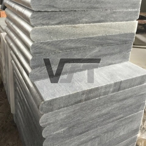 Sandblasted Bullnose Edge