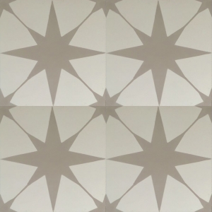 Cement tile matt finish
