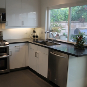 Black basalt honed countertop (USA)