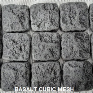 Basalt cubic with mesh